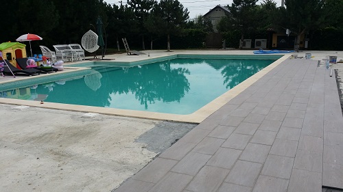 piscina din beton torcretat